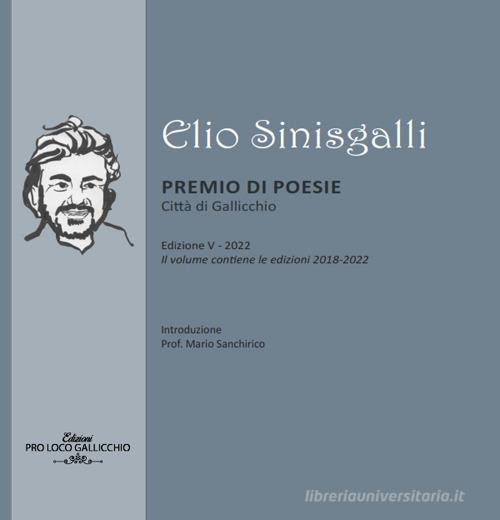 Elio Premio poesie 2022 Libro Edizioni Pro Loco