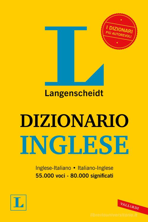 Dizionario inglese Langenscheidt. Ediz. bilingue edito da Vallardi A.