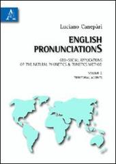English pronunciationS vol.2 di Luciano Canepari edito da Aracne