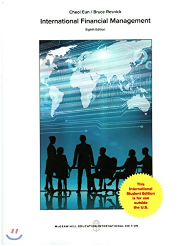 International finance di Cheol S. Eun edito da McGraw-Hill Education