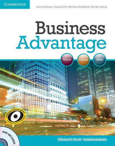 Business Advantage. Level B1+ Student's Book. Con DVD-ROM di Marjorie Rosenberg edito da Cambridge
