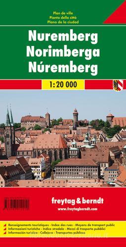 Nuremberg 1:20.000 edito da Freytag & Berndt