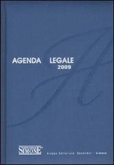Agenda legale 2009. Con CD-ROM edito da Edizioni Giuridiche Simone