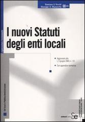 I nuovi statuti degli enti locali edito da Sistemi Editoriali