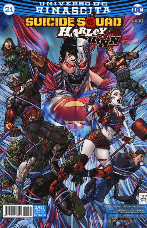 Rinascita. Suicide Squad. Harley Quinn vol.21 edito da Lion