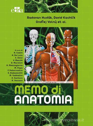 Memo di anatomia di Radovan Hudak, David Kachlik, Ondrey Volny edito da Edra
