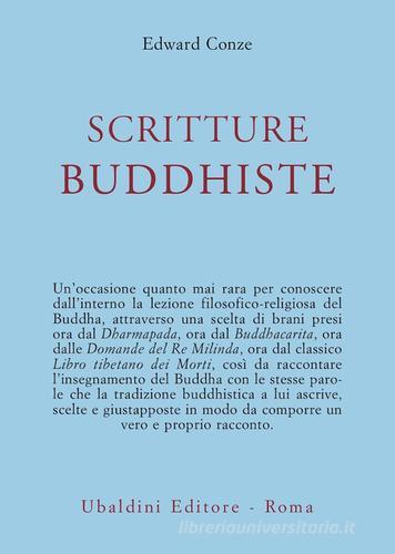 Scritture buddhiste di Edward Conze edito da Astrolabio Ubaldini