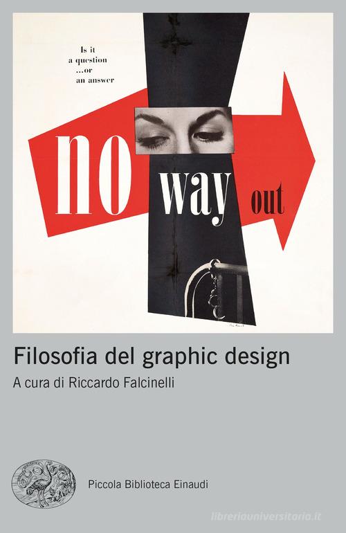 Filosofia del graphic design edito da Einaudi