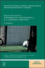 Appunti delle lezioni di inferenza statistica di Mario Badaloni edito da Università La Sapienza