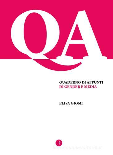 Quaderno di appunti di Gender e Media di Elisa Giomi edito da Pigreco Edizioni