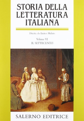 Storia della letteratura italiana vol.6 edito da Salerno