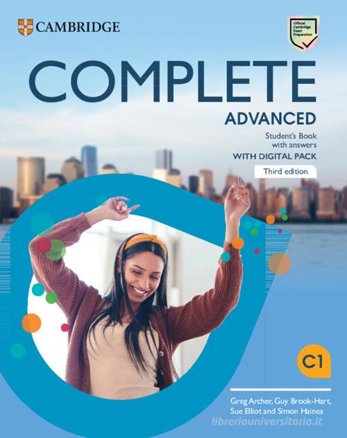 Complete advanced. Student's book. With answers. Per le scuole superiori. Con espansione online edito da Cambridge