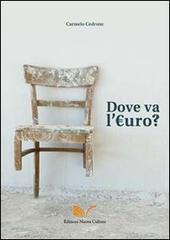 Dove va l'euro? di Carmelo Cedrone edito da Nuova Cultura