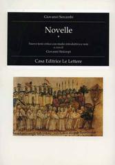 Novelle. Nuovo testo critico con studio introduttivo e note di Giovanni Sercambi edito da Le Lettere