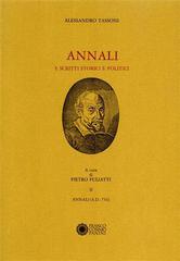Annali e scritti storici e politici vol.2 di Alessandro Tassoni edito da Franco Cosimo Panini