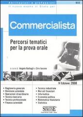 Commercialista. Percorsi tematici per la prova orale edito da Edizioni Giuridiche Simone