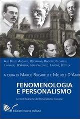 Fenomenologia e personalismo edito da Nuova Cultura