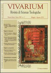 Vivarium. Rivista di scienze teologiche (2013) vol.2 edito da Pubblisfera