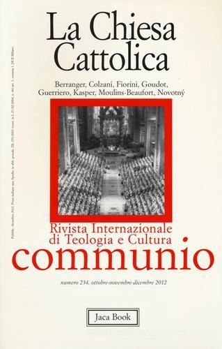 La chiesa cattolica edito da Jaca Book