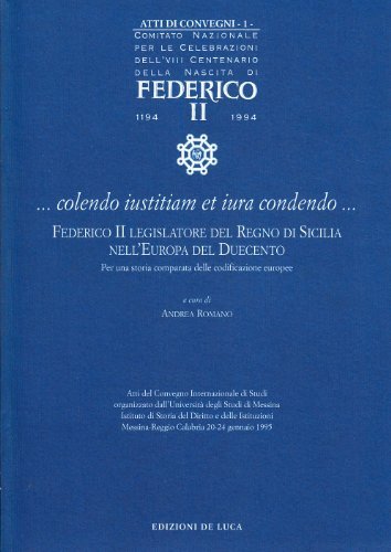 Federico II legislatore edito da De Luca Editori d'Arte