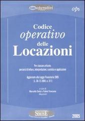 Codice operativo delle locazioni edito da Edizioni Giuridiche Simone