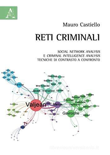Reti criminali. Social network analysis e criminal intelligence analysis. Tecniche di contrasto a confronto di Mauro Castiello edito da Aracne