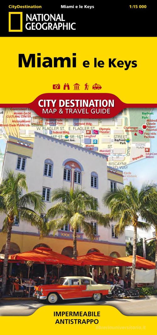 Miami e le Keys 1:15.000 edito da Libreria Geografica