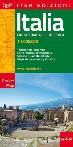 Italia. Pocket map 1:1.000.000 edito da Iter Edizioni