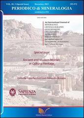 Periodico di mineralogia (2013) vol.82.3 di Antonio Gianfagna edito da Nuova Cultura