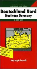 Germania settentrionale 1:500.000. Carta stradale. Ediz. multilingue edito da Freytag & Berndt