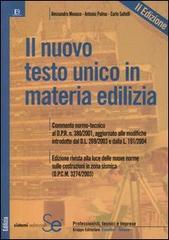 Il Nuovo Testo Unico In Materia Edilizia Di Alessandro Monaco, Antonio ...