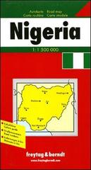 Nigeria 1:1.500.000 edito da Touring