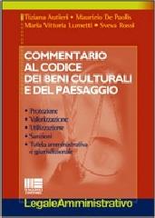 Commentario al codice dei beni culturali e del paesaggio edito da Maggioli Editore