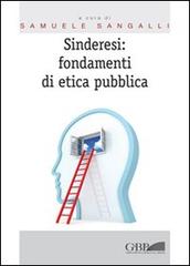 Sinderesi: fondamenti di etica pubblica edito da Pontificio Istituto Biblico