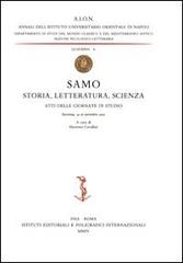 Samo. Storia, letteratura, scienza. Atti delle Giornate di studio (Ravenna, 14-16 novembre 2002) edito da Ist. Editoriali e Poligrafici