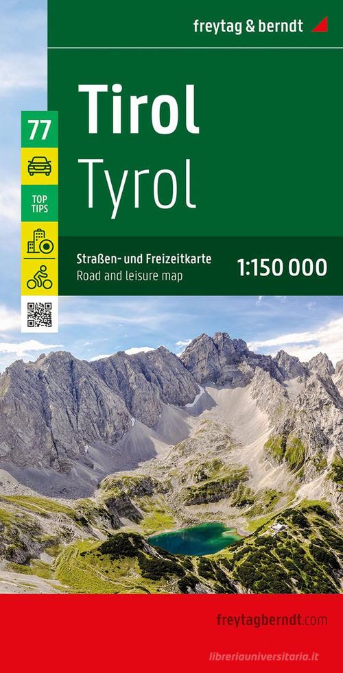 Tirol 1:150.000 edito da Freytag & Berndt