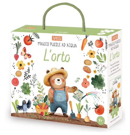 L'orto. Magico puzzle ad acqua. Ediz. illustrata. Con puzzle di Matteo Gaule, Maria Sara Mabilia edito da Sassi