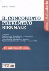 Il concordato preventivo biennale di Tonino Morina edito da Il Sole 24 Ore