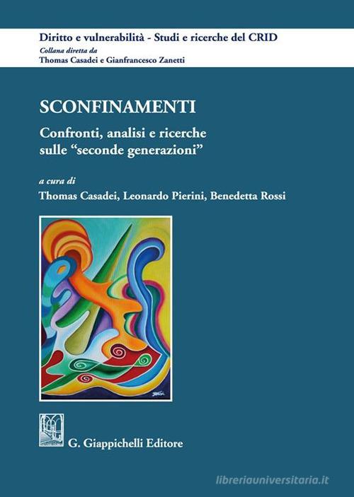 Sconfinamenti. Confronti, analisi, ricerche sulle «seconde generazioni» edito da Giappichelli