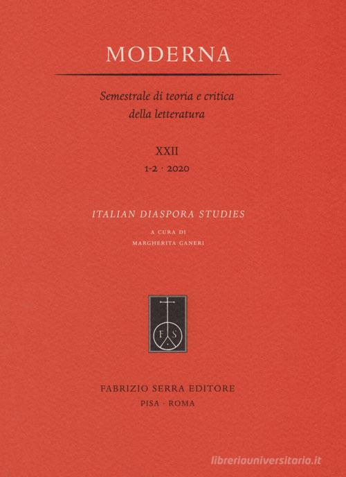 Italian Diaspora Studies edito da Fabrizio Serra Editore