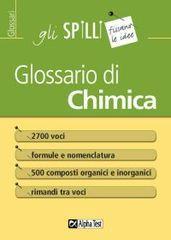 Glossario di Chimica di Stefano Masiero edito da Alpha Test