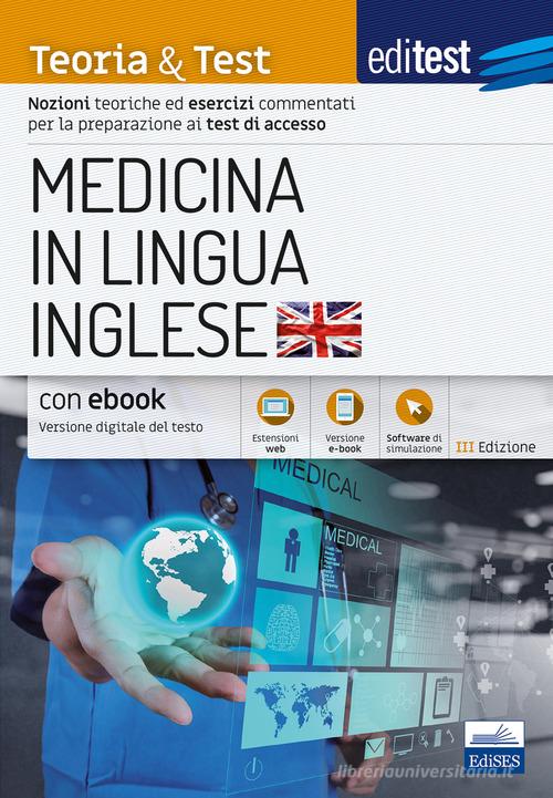 EdiTEST. Medicina in lingua inglese. Teoria & test edito da Editest