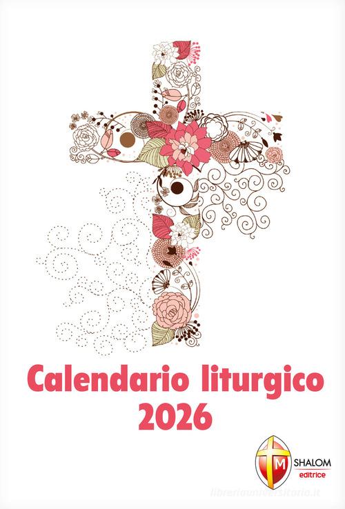 Calendario liturgico 2026 edito da Editrice Shalom