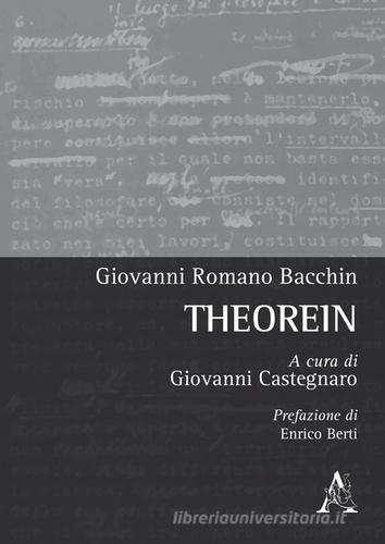 Theorein di Giovanni Romano Bacchin edito da Aracne