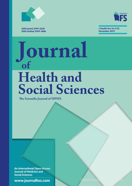 Journal of health and social sciences (2019) vol.3 edito da FerrariSinibaldi