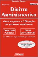 Diritto amministrativo di Domenico Pagano edito da Edipress