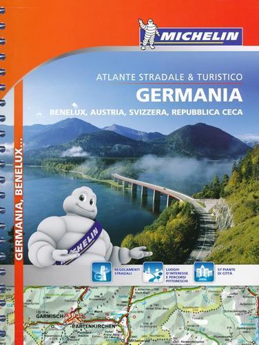 Germania, Benelux, Austria, Svizzera, Repubblica Ceca. Atlante stradale & turistico edito da Michelin Italiana