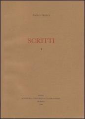 Scritti vol. 1-3 di Paolo Frezza edito da Lateran University Press