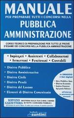 Manuale di pubblica amministrazione di Filomena D'Avanzo, Domenico Pagano, Marinella Aprea edito da Edipress