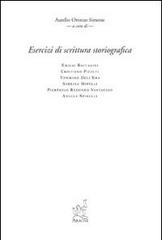 Esercizi di scrittura storiografica di Aurelio Simone edito da Aracne